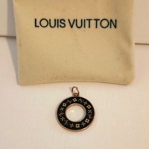 Louis Vuitton Black Necklace